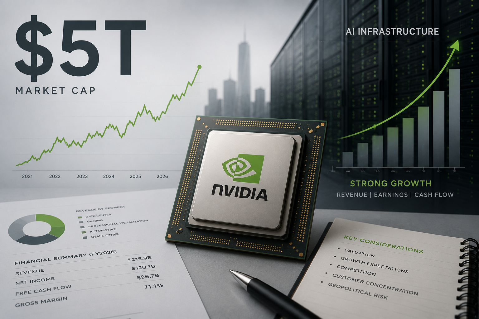 NVIDIA a 5.000 miliardi di dollari: è ancora a buon mercato?